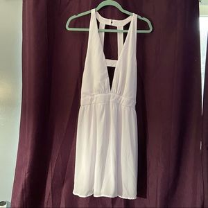Open back dress
